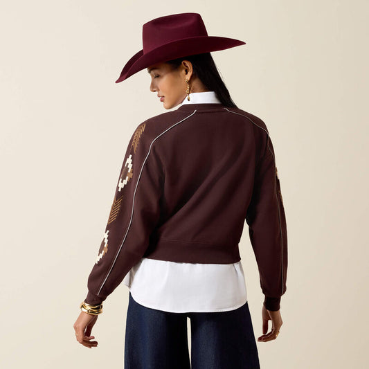 Ariat10079637 - Dakota Sweatshirt CHC PLM