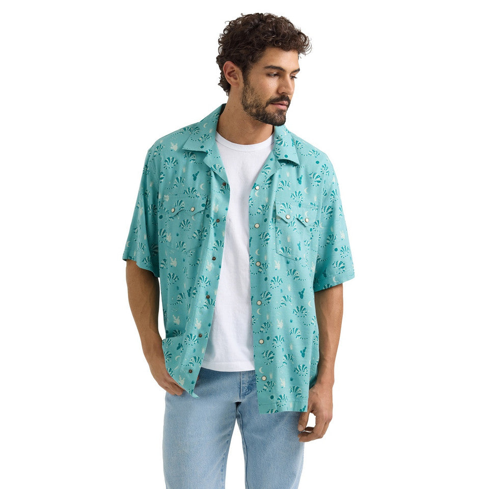 Wrangler 112359532 - Men`s Coconut Cowboy Snap