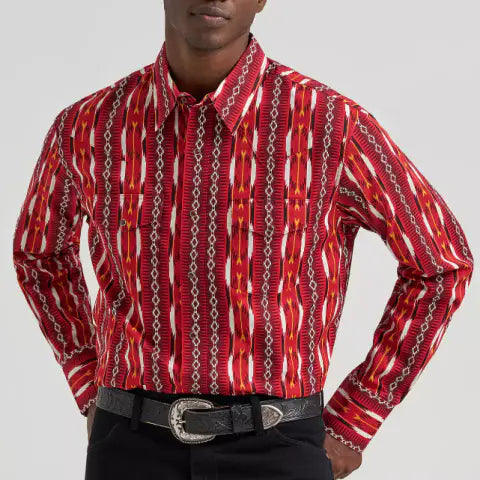 Wrangler 112374909 - Men`s Checotah Snap