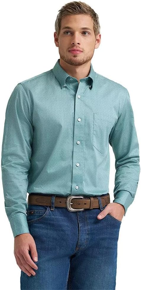 Wrangler 112378968 - Men`s Cody Johnson Button Up