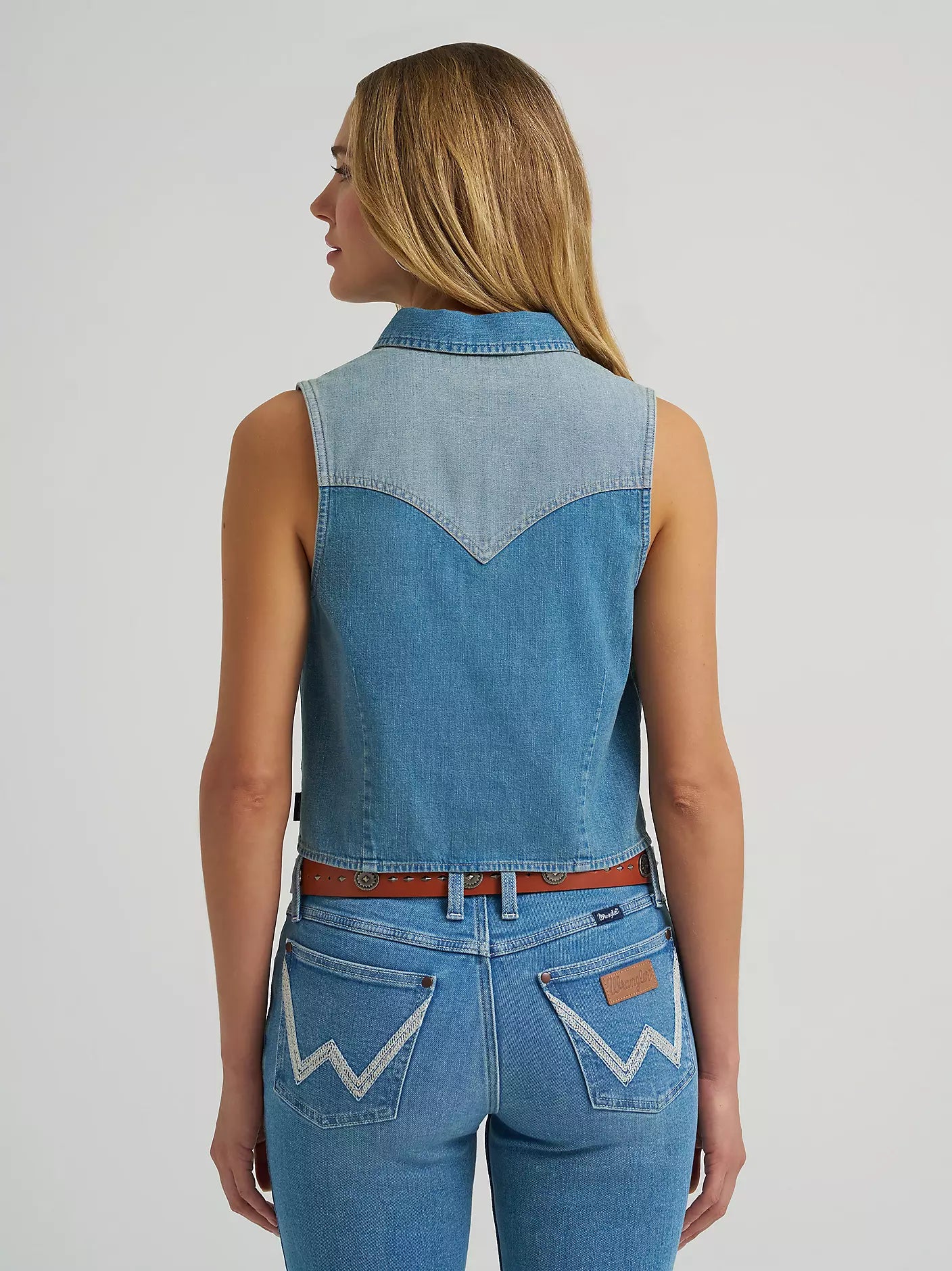 Wrangler 112379512 - Women`s Denim Vest