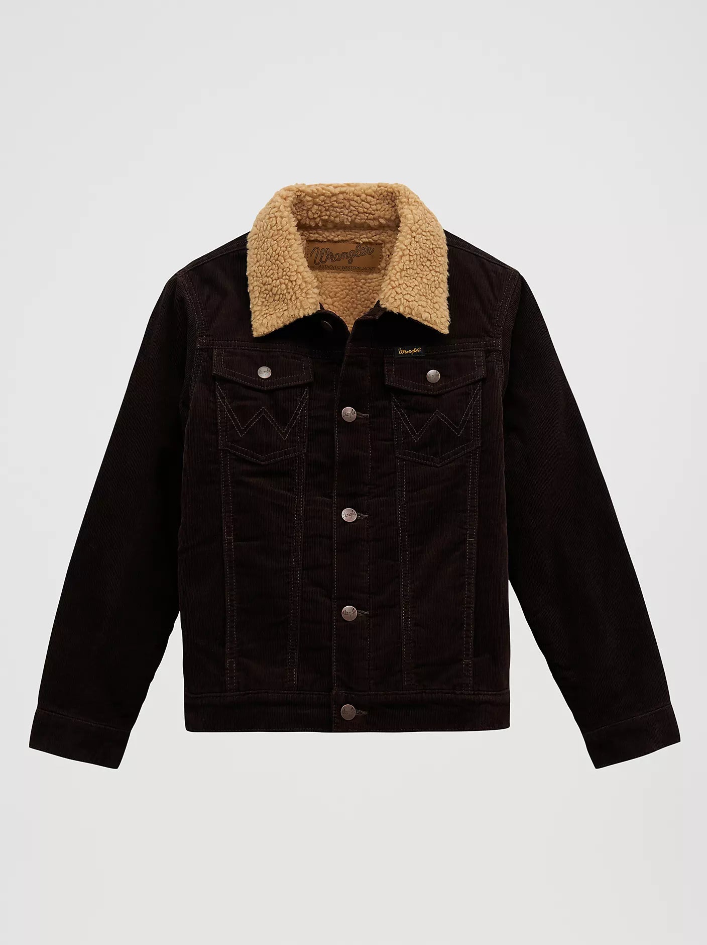 Wrangler 112382136 - Boy`s Corduroy Sherpa Jacket