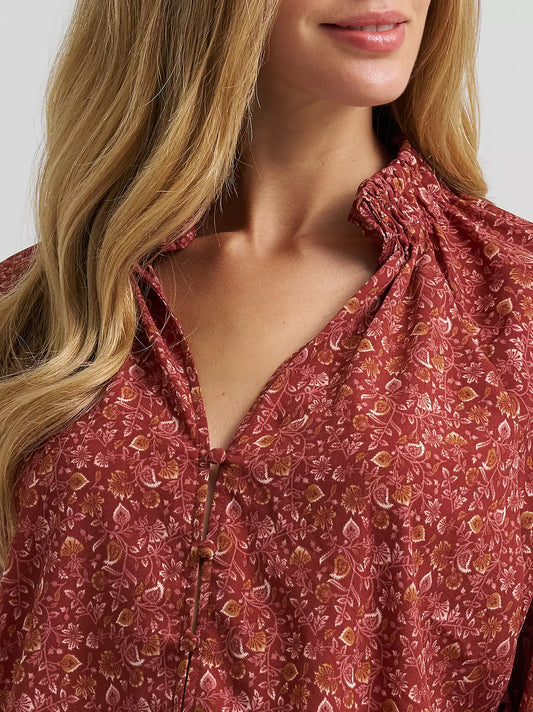 Wrangler 112382526 - Women's Long Sleeve Button Up