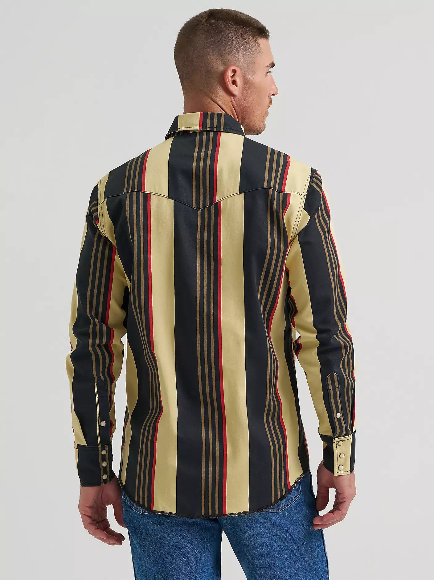 Wrangler X Coors 112385017 - Men`s Brushpopper Snap