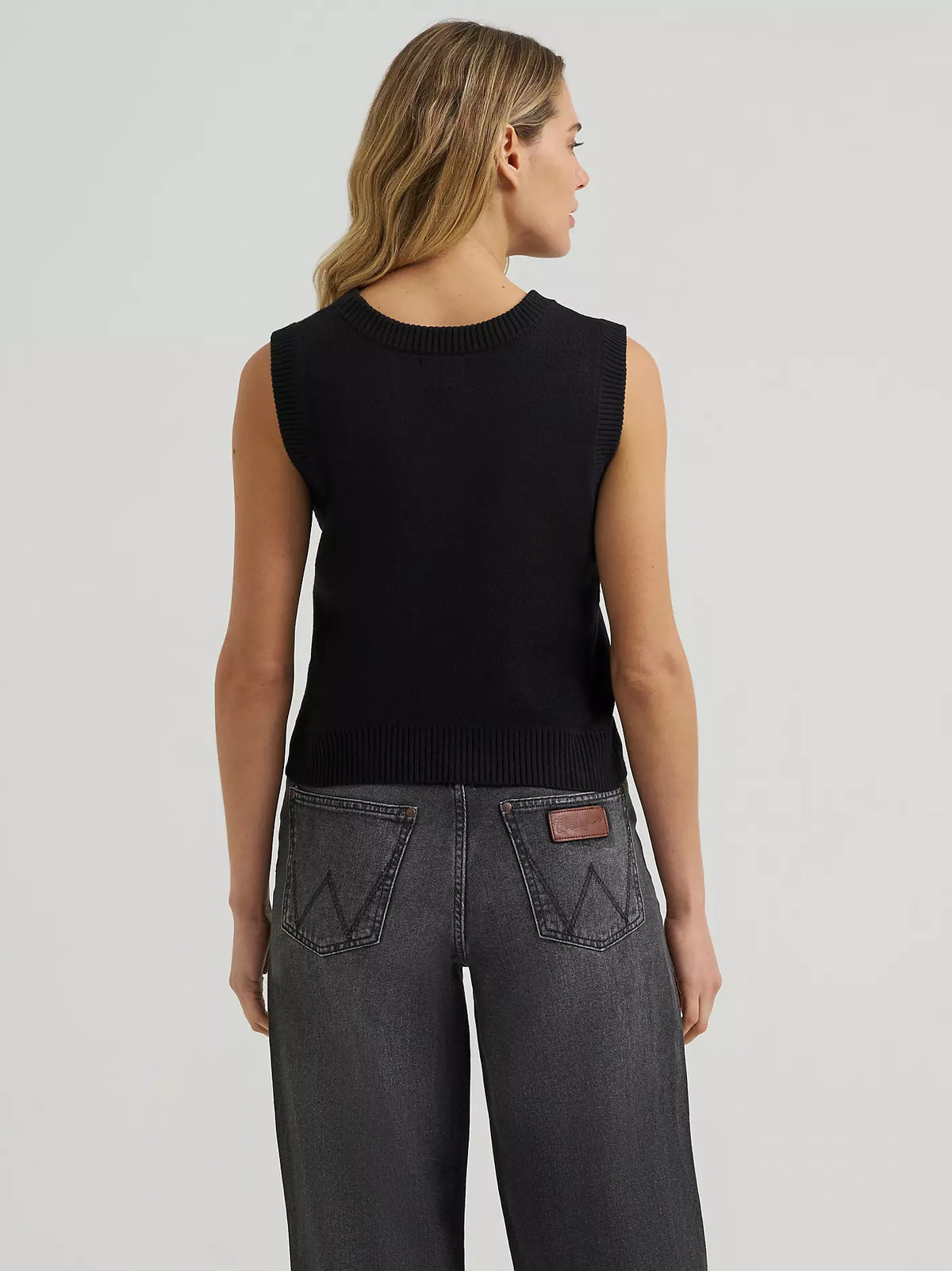 Wrangler 112385440 - Women`s Bootstitch Sweater Vest