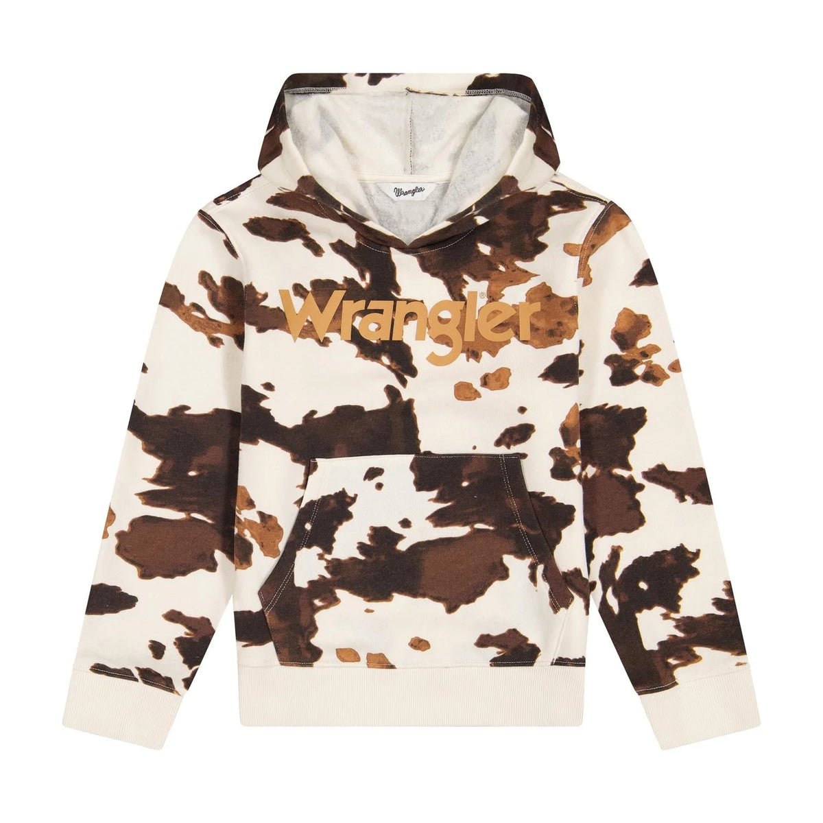 Wrangler 112385525 - Girl's Cowprint Hoodie