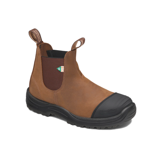 Blundstone 169 - Unisex CSA Brown With Toe Cap