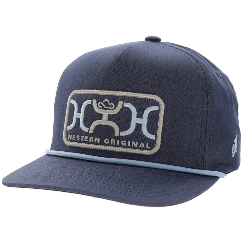 Hooey 2659T-BL-Y - Loop Blue Trucker Hat