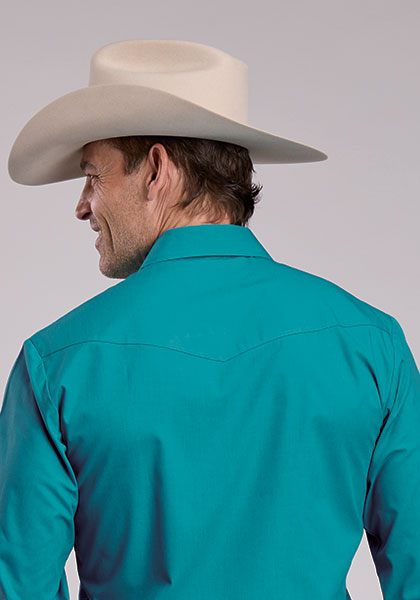 Roper 4081 - Men`s Long Sleeve Snap