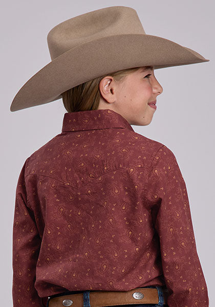 Roper 6005 - Girl`s Western Snap