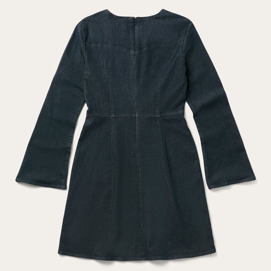 Stetson 7068 - Women`s Dark Rinse Denim Dress