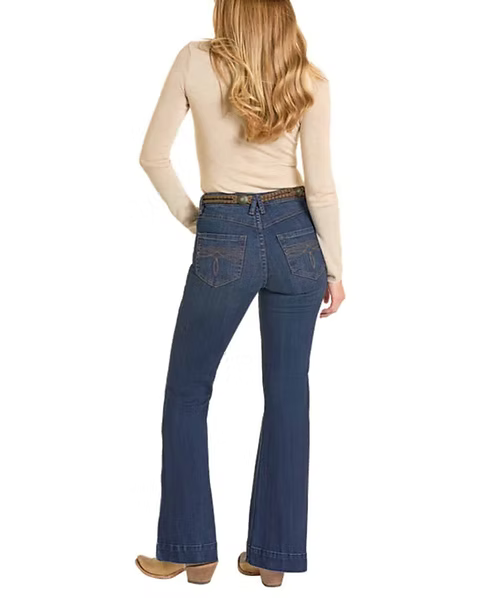 Rock & Roll Denim BW5HD07210 - Boot Stitch Trouser
