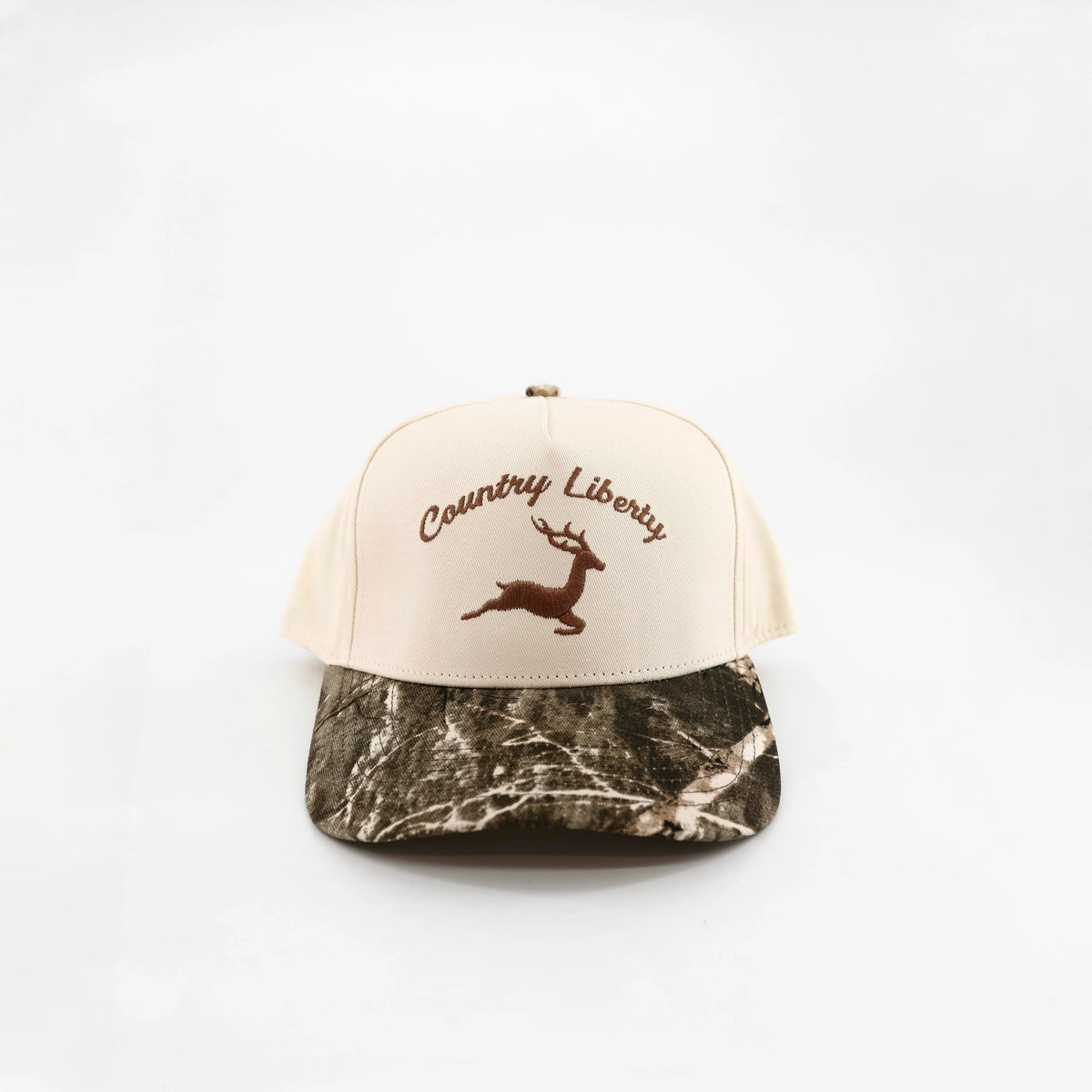 Country Liberty Camo Two-Tone Deer Hat