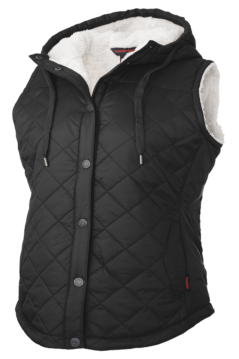 Women’s Quilted Sherpa Lined Vest Toms Boot & Western Wear