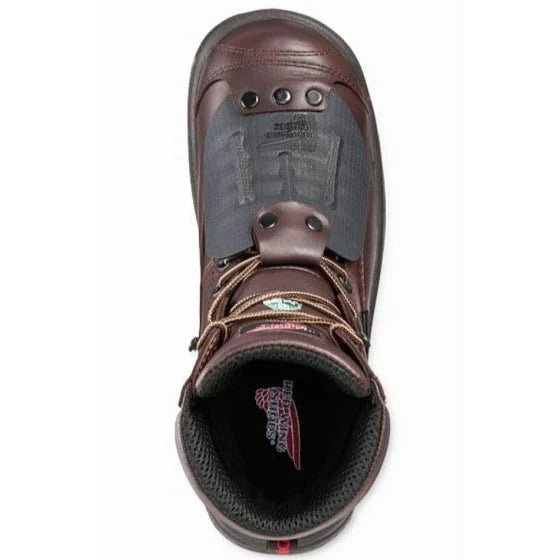 REDWING 3530 8″ BROWN KINGTOE CSA MET GUARD