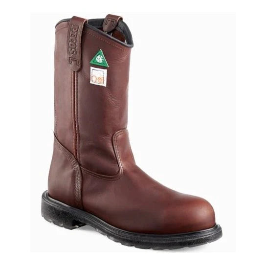 REDWING 3505 MEN S WORK BOOTS 11 CSA STEEL TOE INSULATED HEAVY DUTY PULL ON