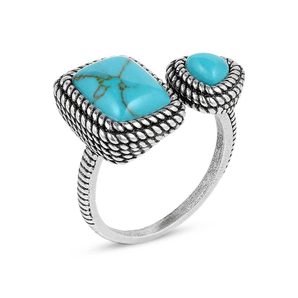 Split Decision Turquoise Ring RG5776