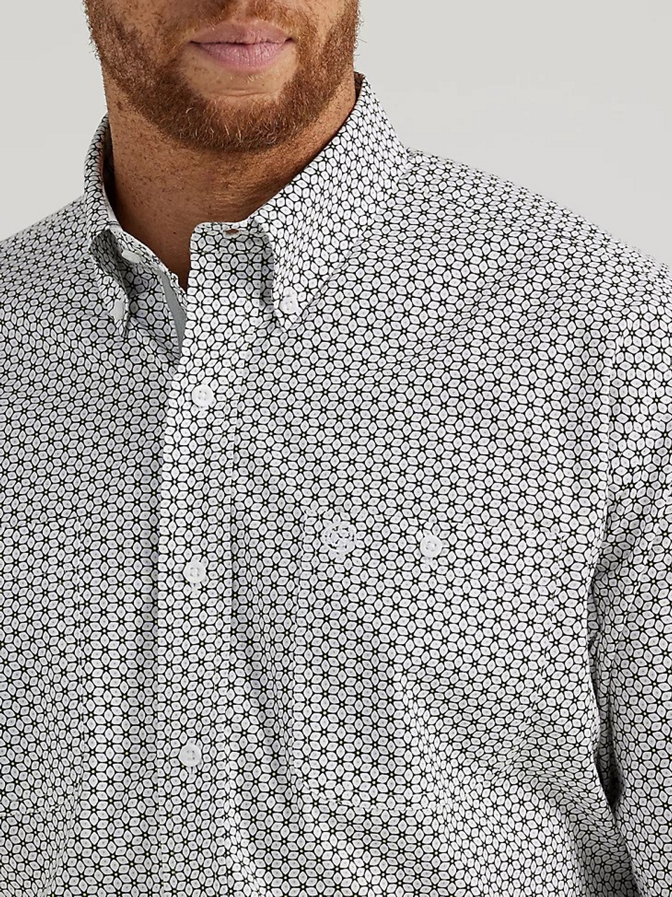 WRANGLER GEORGE STRAIT FLORAL BLACK - MENS SHIRT - 112344891