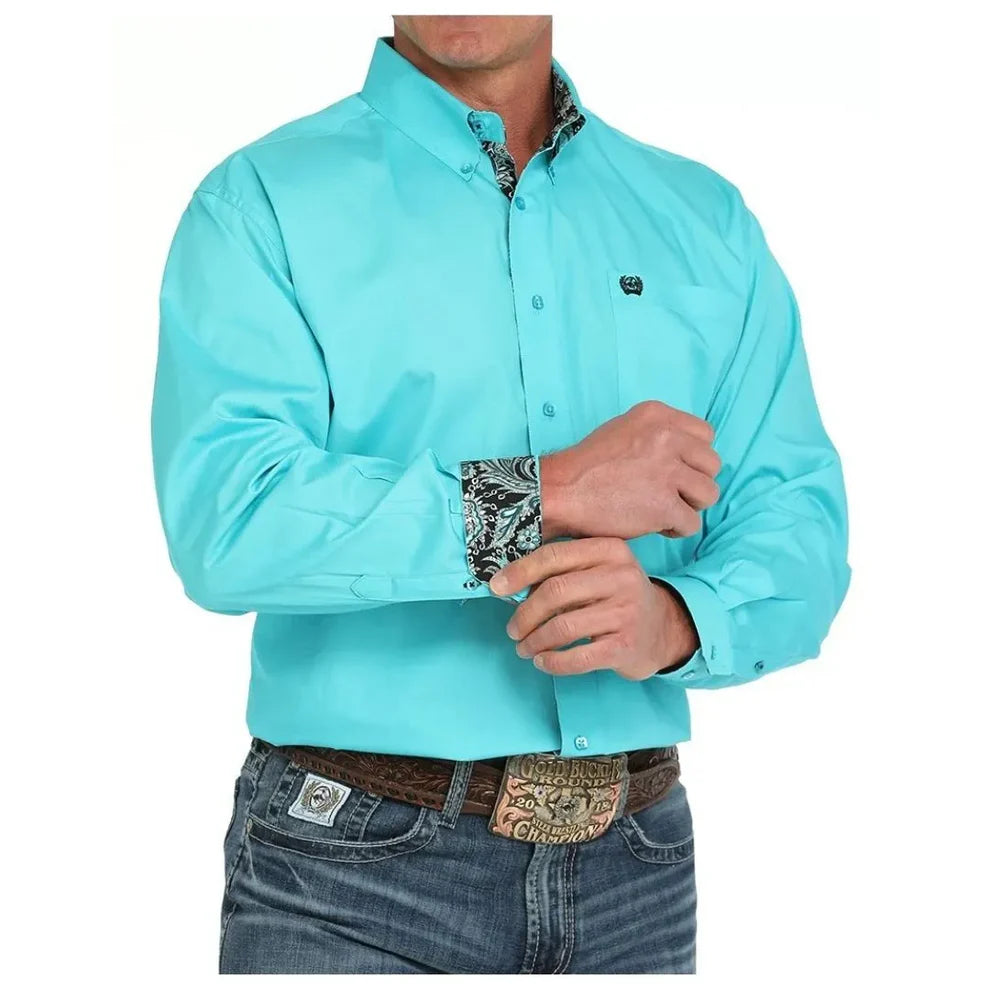 Cinch MTW1105903 - Men`s Solid Button Up