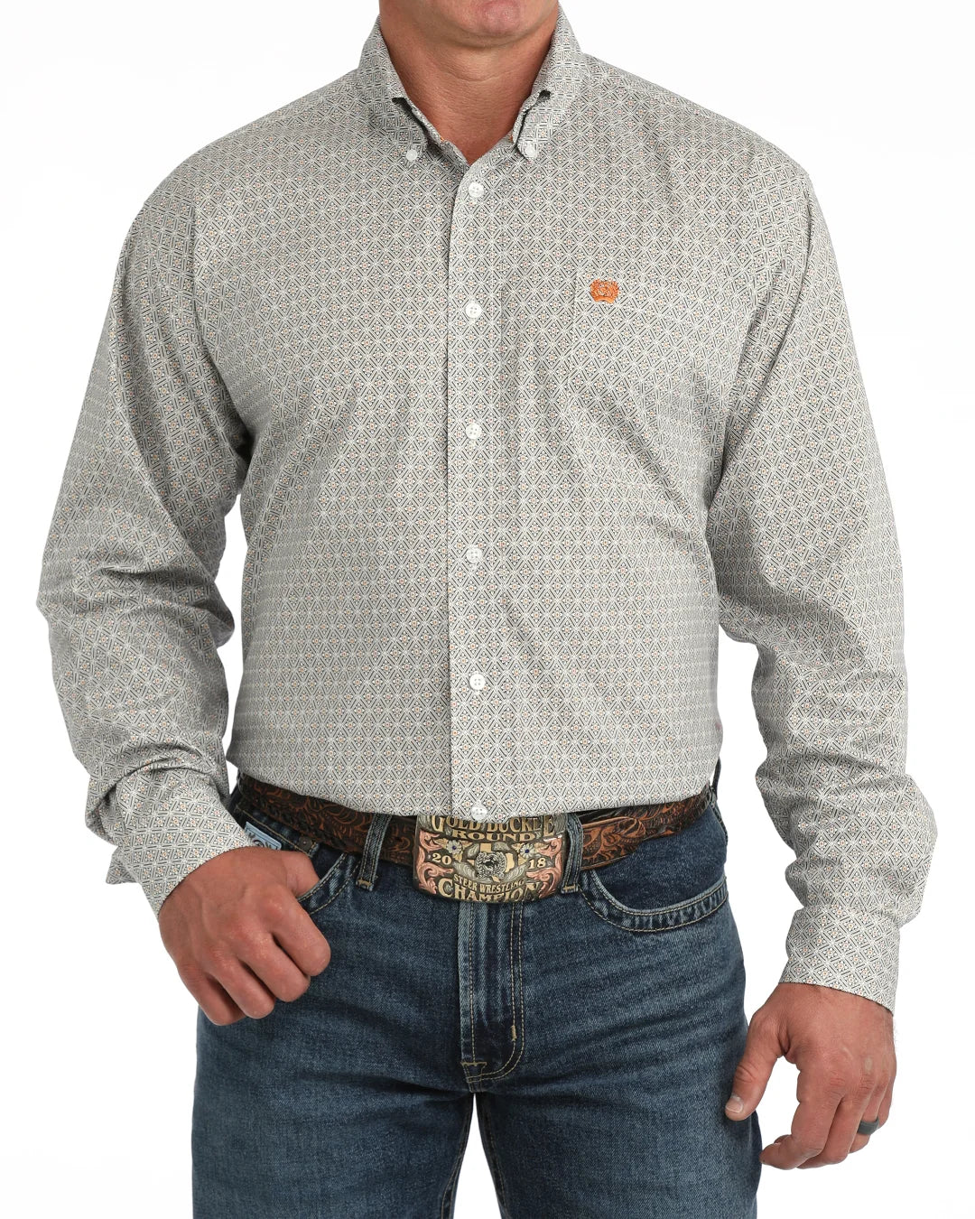 Cinch MTW1106133 - Men`s Stretch Western Button Up