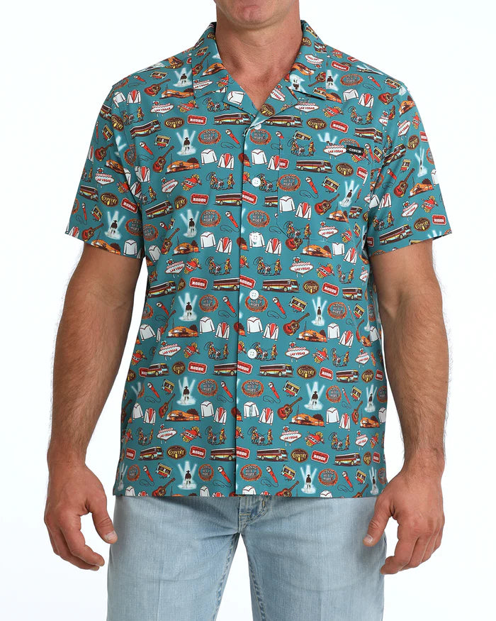 Cinch MTW1401055 - Men`s Camp Shirt