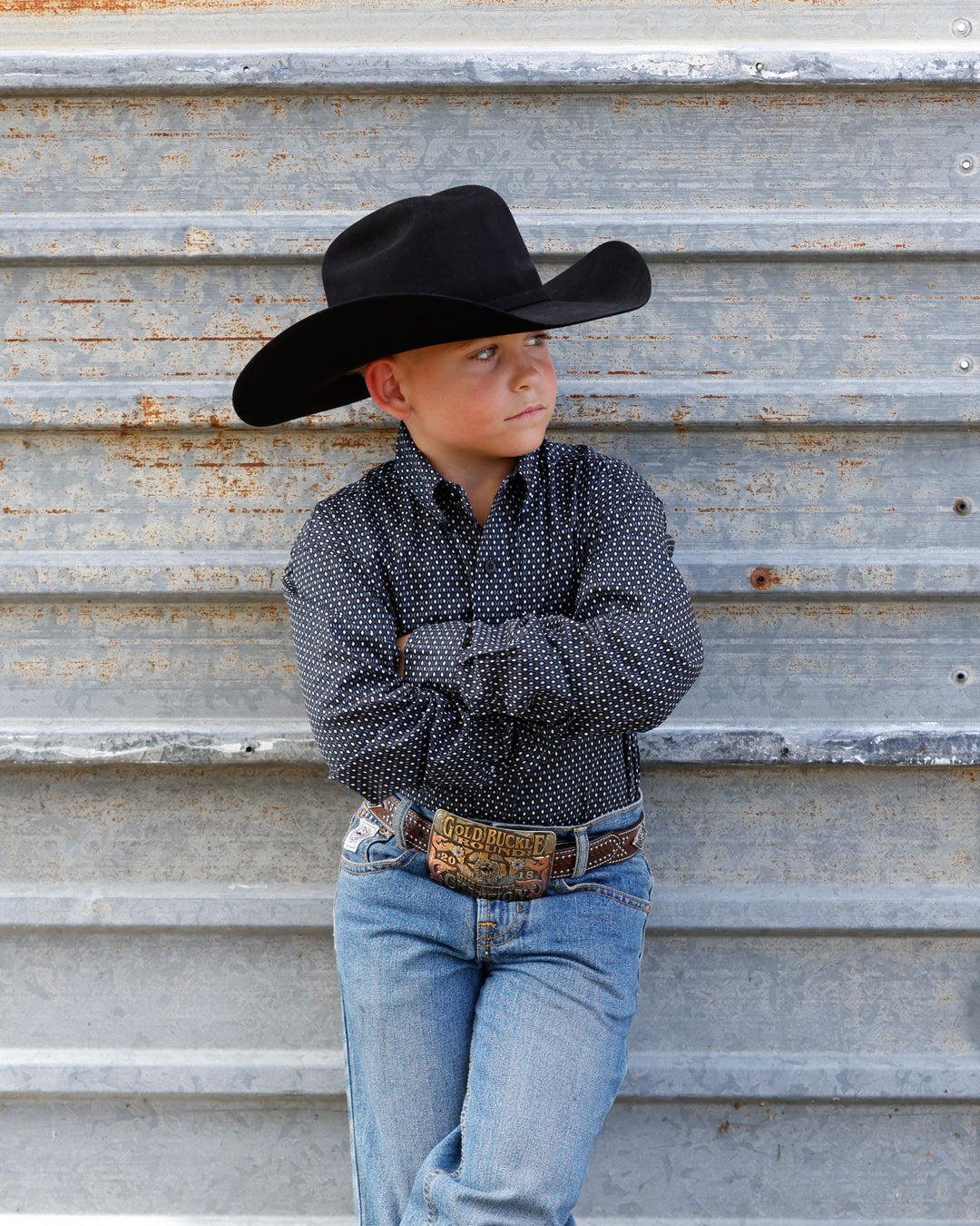 Cinch MTW7060429 - Boy`s Button Up