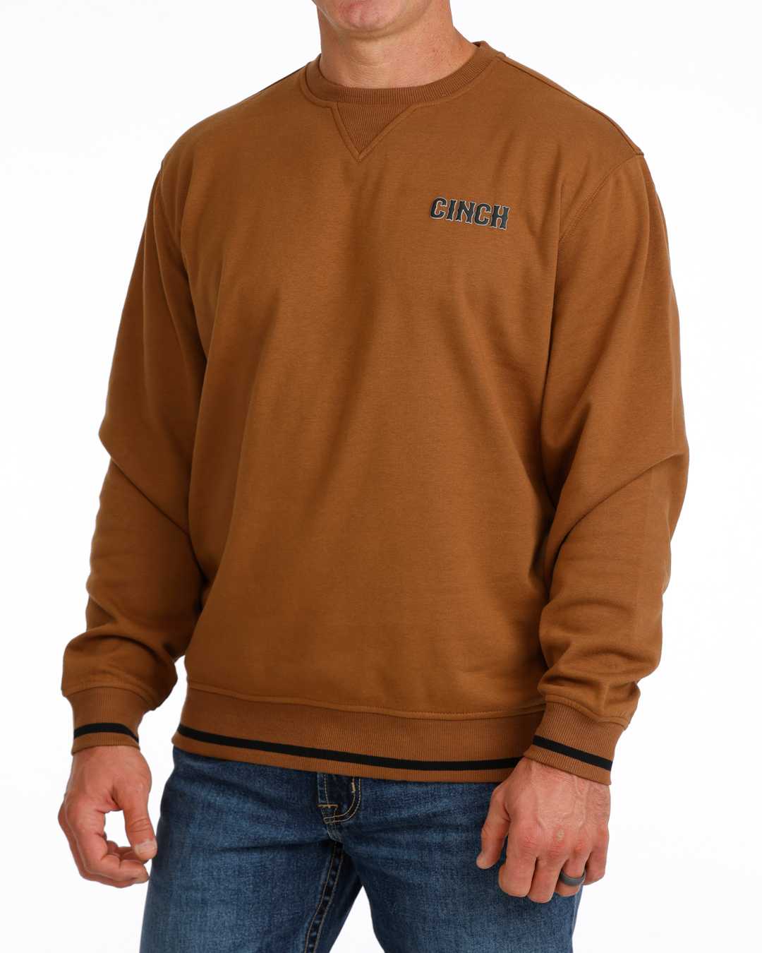 Cinch MWK1244002 - Men`s Logo Crewneck