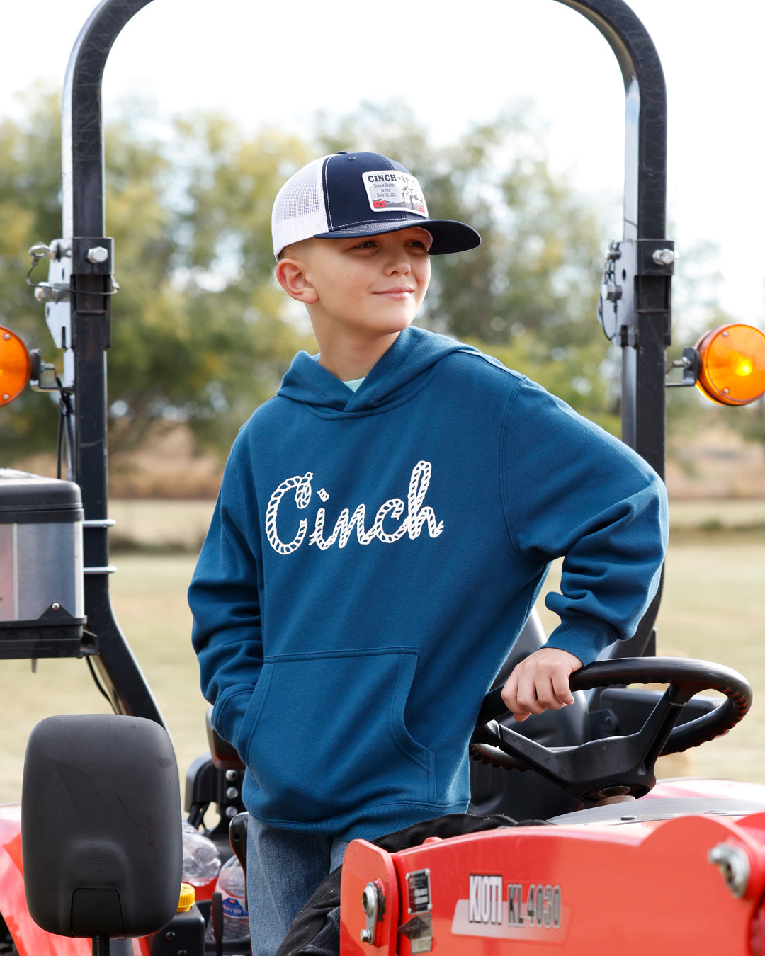 Cinch MWK7510012 - Boy`s Logo Hoodie