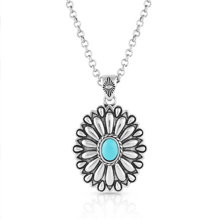 Montana Silversmith NC5378 - Sunflower Concho Necklace