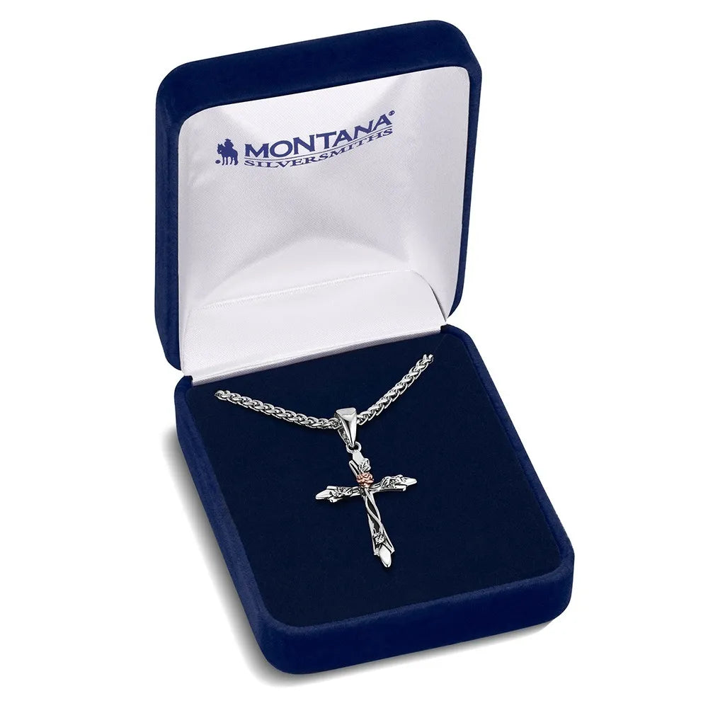 Montana Silversmith - Thorns & Roses Cross