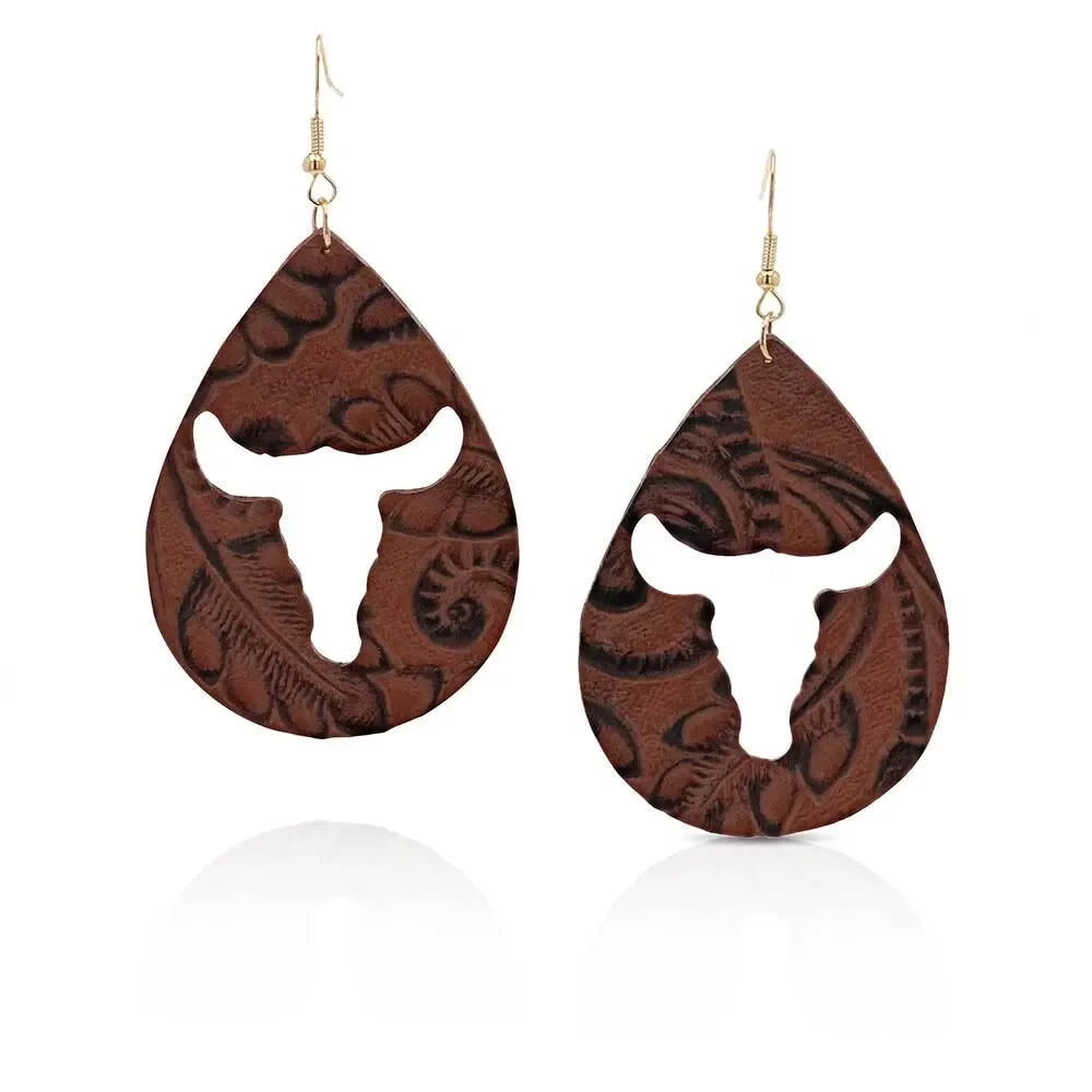 Montana Silversmith AER5409 - Women's Leather Earring