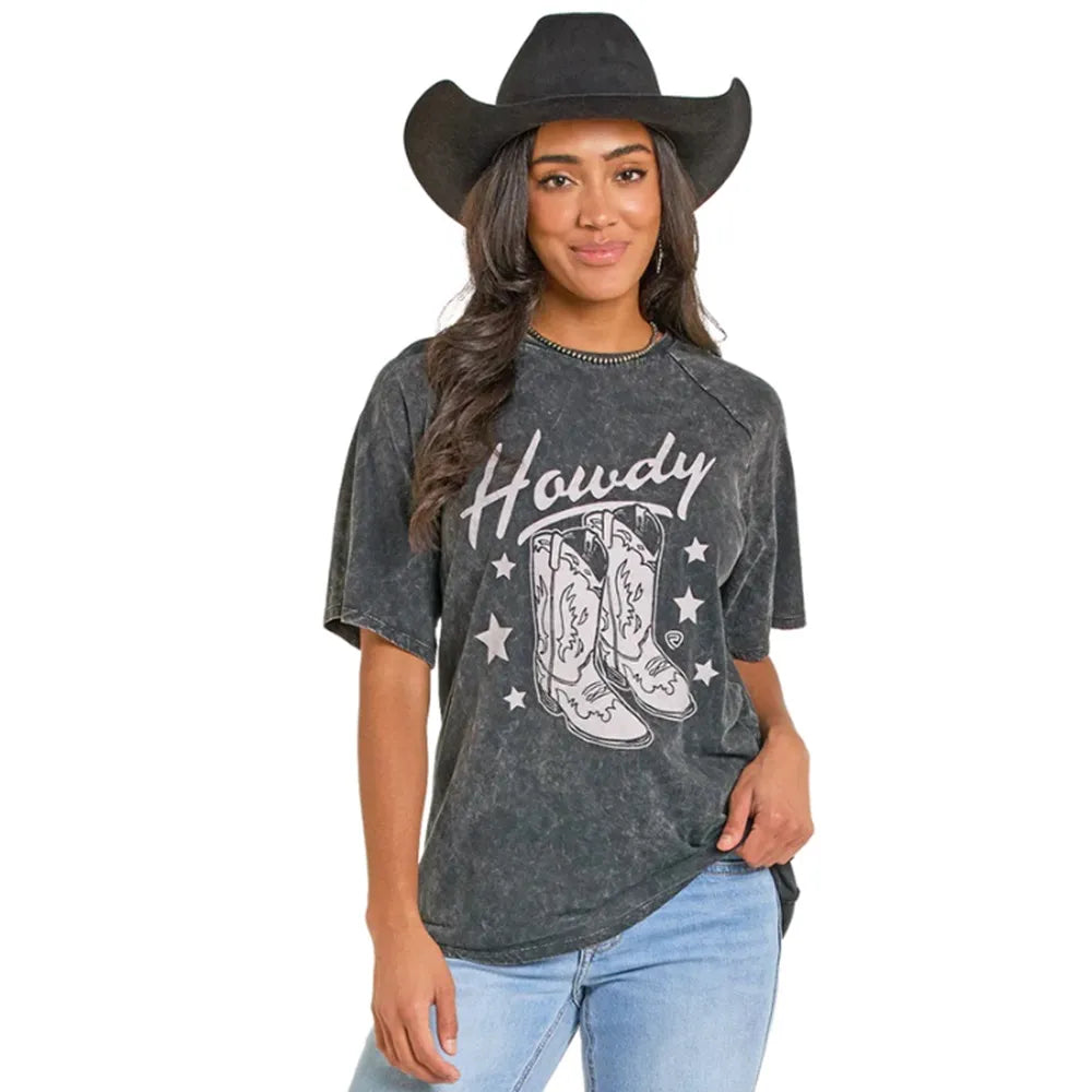 Rock & Roll BW21T07331 - Women`s Oversized T-Shirt
