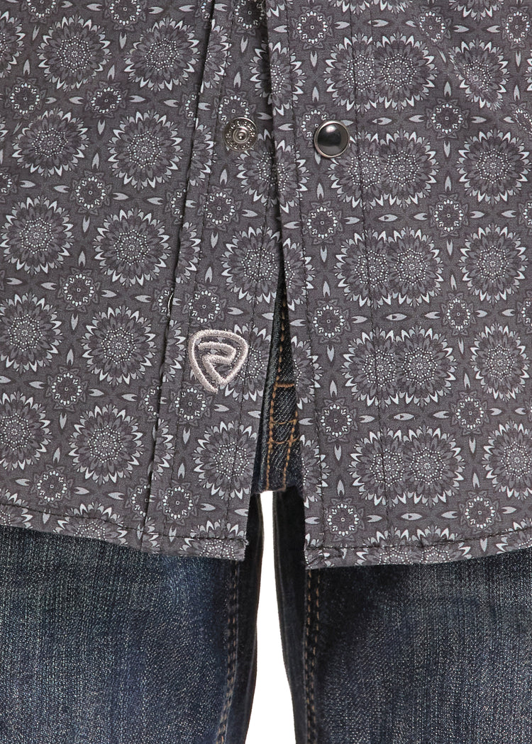 Rock and Roll BBN2S09422 - Kid's Long Sleeve Button Up