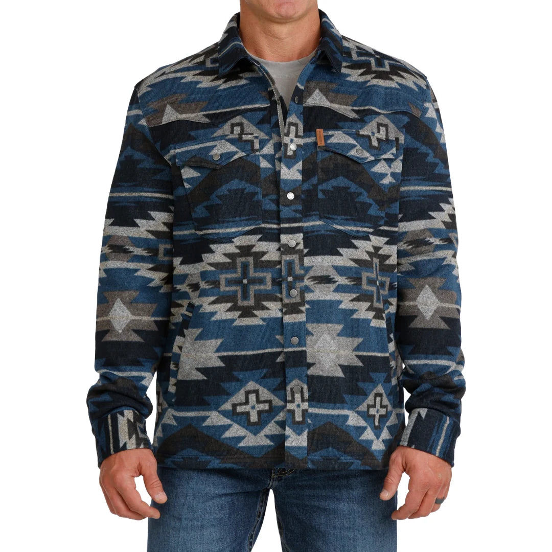 Cinch MWJ1969001 - Men's Navy Aztec Jacket