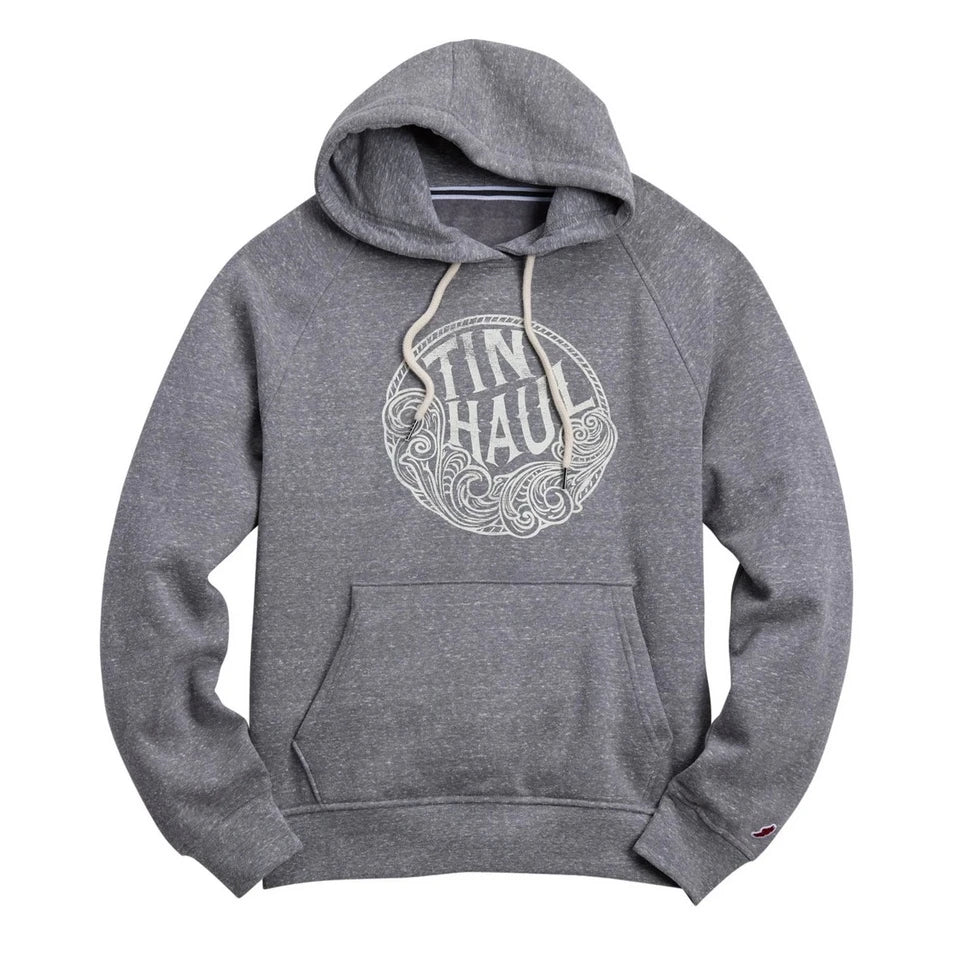 Tin Haul 0814 - Women`s Tooling Print Hoodie