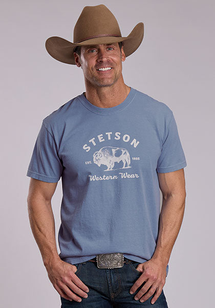 Stetson 0913 - Men`s Buffalo T-Shirt