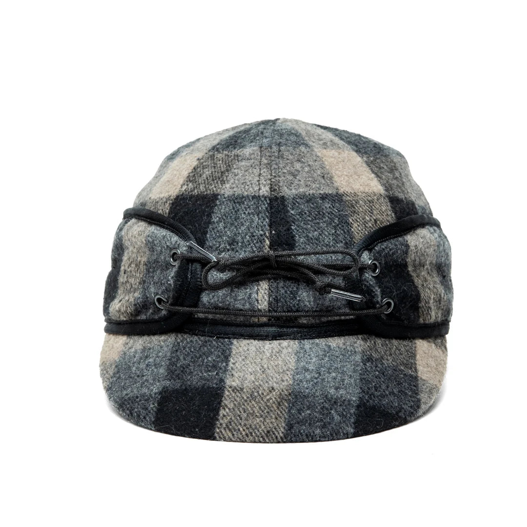 Crown Cap 1-170SP - Plaid Railroad Hat