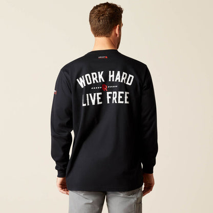 Ariat 10052093 - Men`s FR Work Hard T-Shirt
