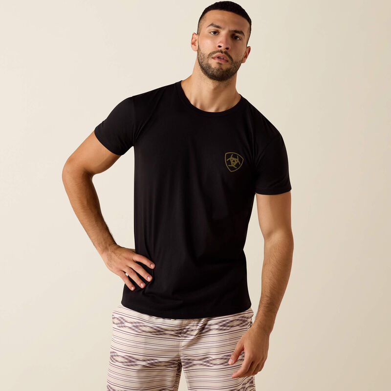 Ariat 10073958 - Men`s Banner Badge T-Shirt