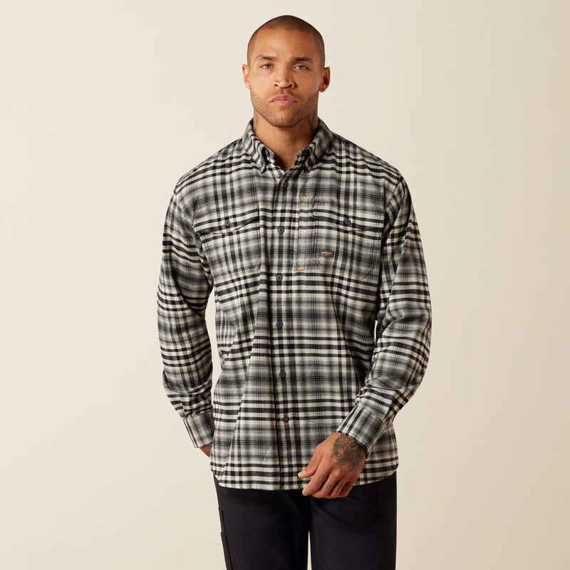 Ariat 10078926 - Men`s Rebar DuraStretch Button Up