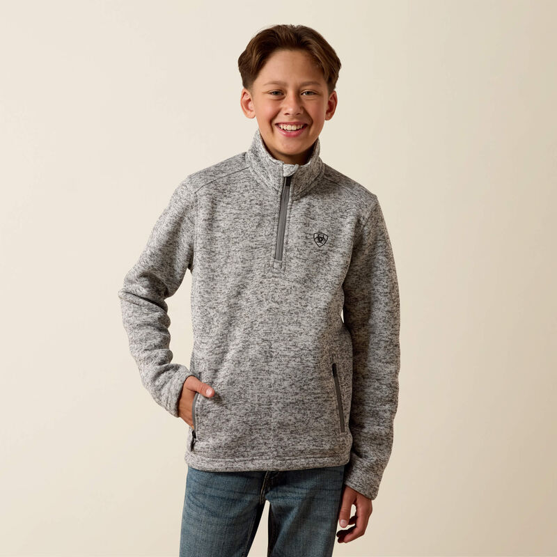 Ariat 10079311 - Boy`s Caldwell 1/4 Zip