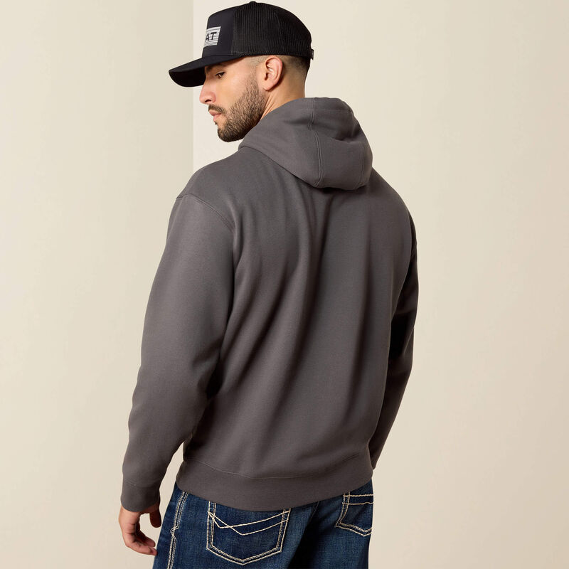 Ariat 10079648 - Men`s Leather Diamond Hoodie