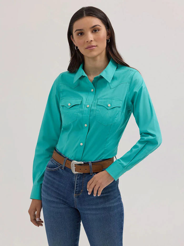 Wrangler 112358060 - Women's Long Sleeve