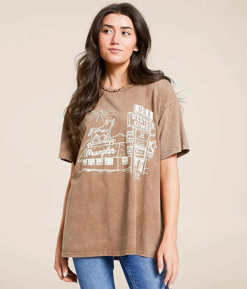 Wrangler 112358464 - Women`s T-Shirt