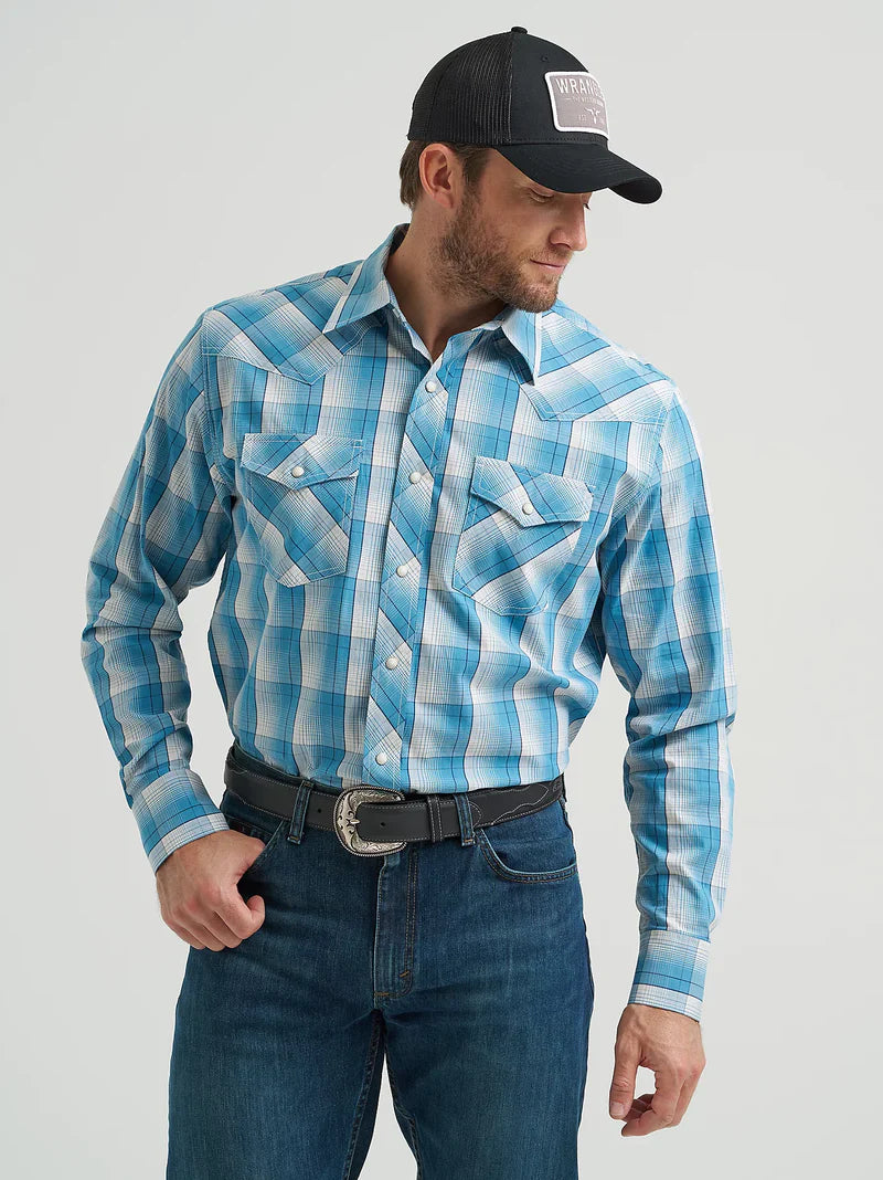Wrangler 112369502 - Men`s 20X Advanced Comfort Snaps