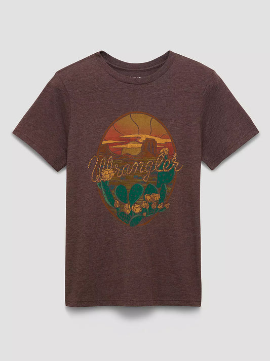 Wrangler 112372971 - Women`s Cactus Logo T-Shirt