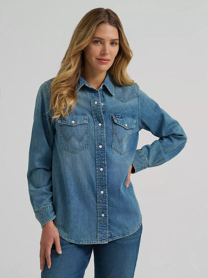 Wrangler 112373722 - Women's Long Sleeve