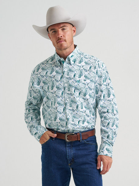 Wrangler 112374541 - Men`s George Strait Paisley