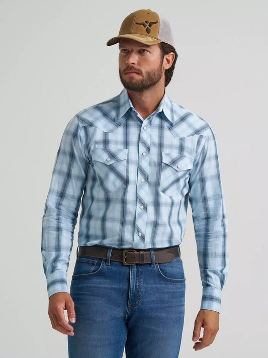 Wrangler 112378719 - Men`s 20X Snap Front Shirt