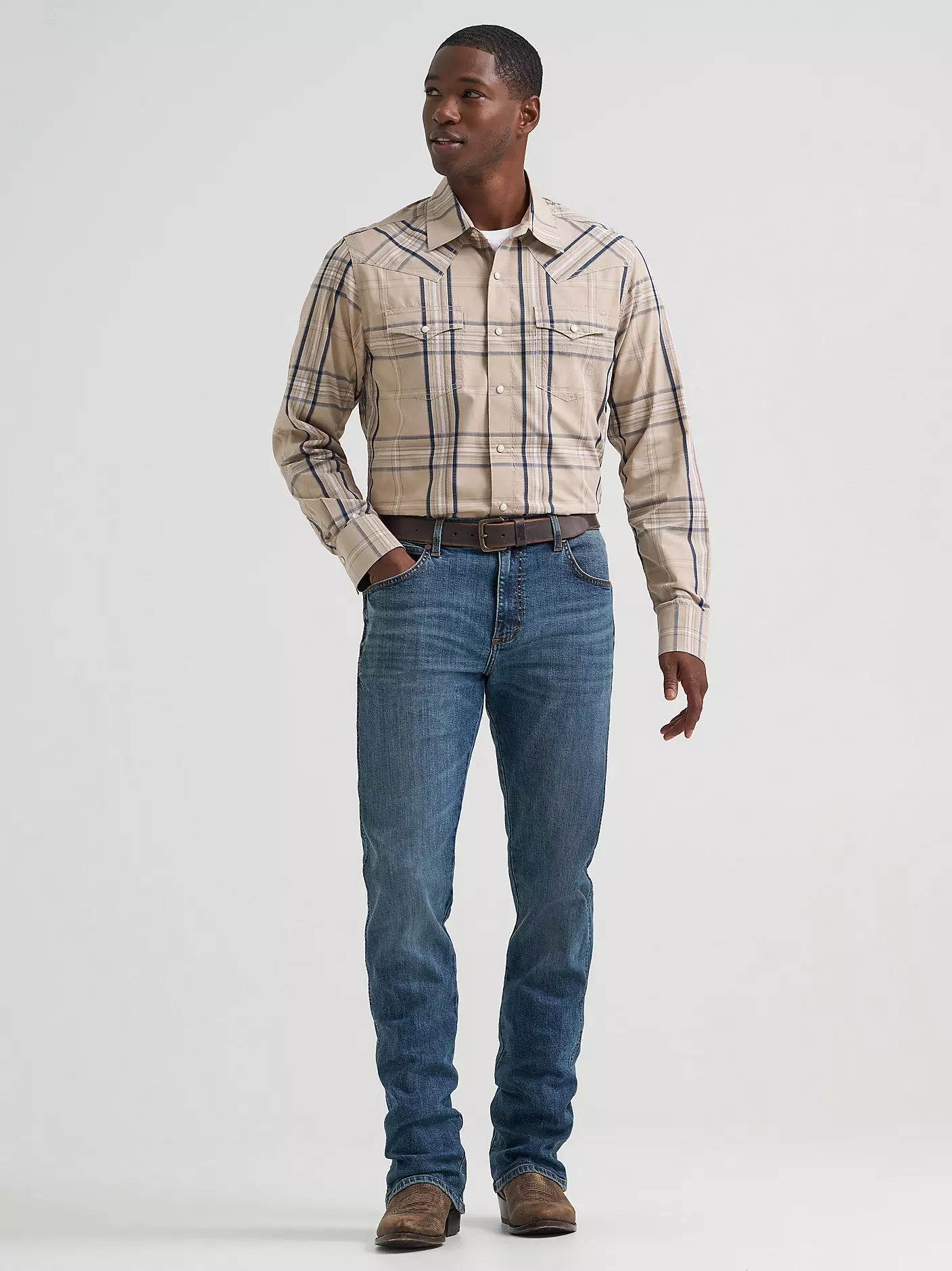 Wrangler 112378844 - Men's Retro Slim Boot